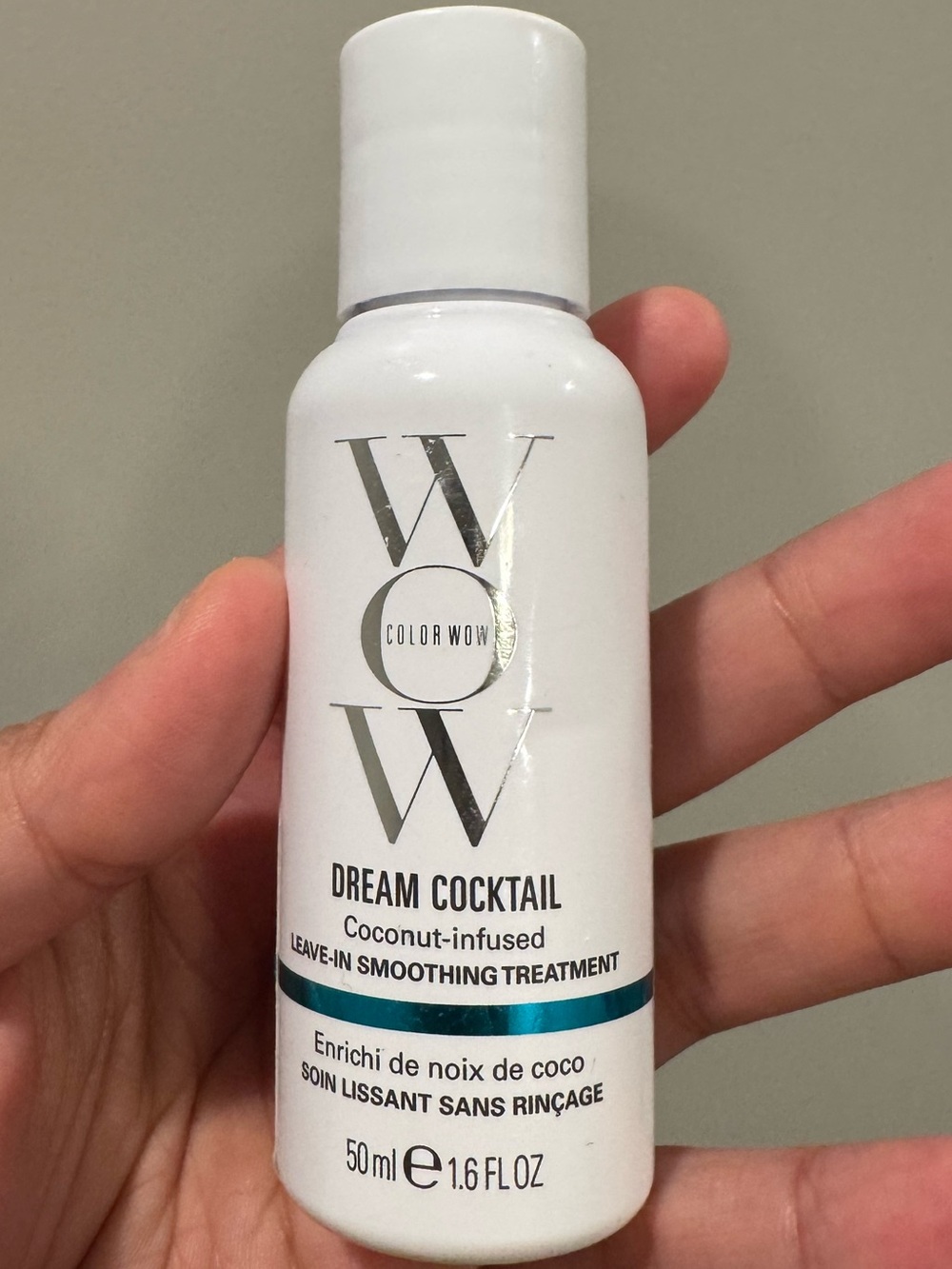 Color Wow Dream Cocktail Coconut-Infused Leave-In Smoothing Treatment - used 1X